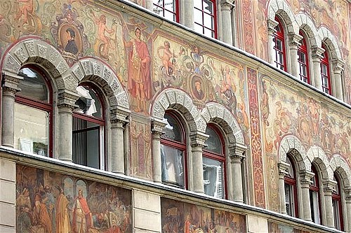 Les fresques historiques sont nombreuses à Constance