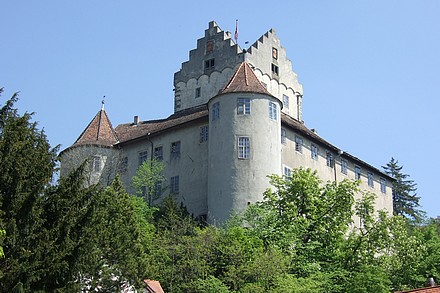 Le vieux château, dans lequel séjourna la poétesse Annette von Droste-Hülshof
