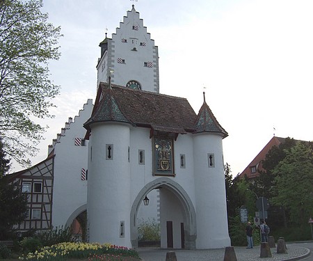 La porte fortifiée de la vieille ville de Pfullendorf