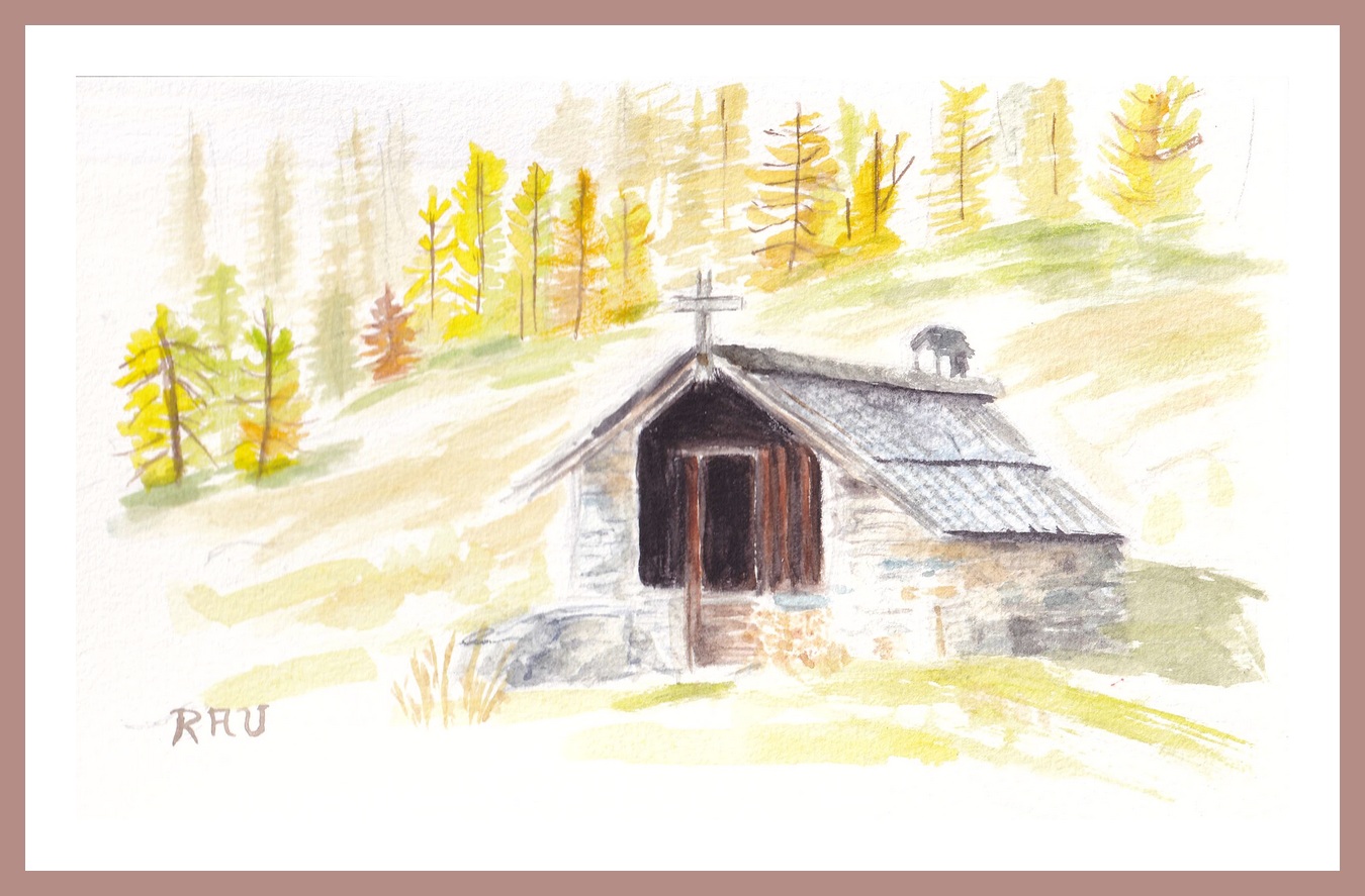 Automne à la chapelle de Roche Noire © Christiane Rau 12/2025 Automne à la chapelle de Roche Noire © Christiane Rau 12/2025