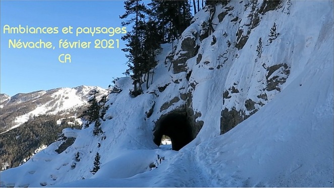 Ambiances paysages hiver 2021 à Névache - video-CR