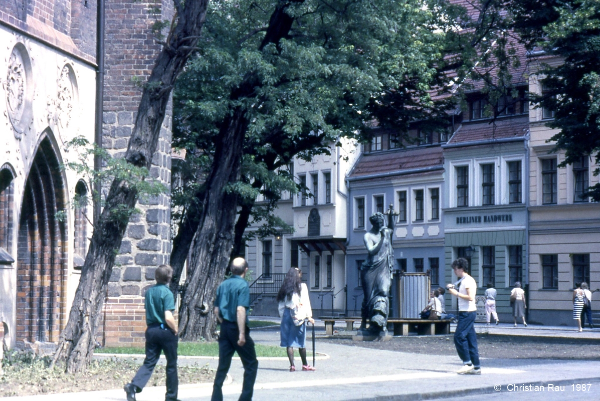Berlin - Nikolaiviertel 1987 - CR
