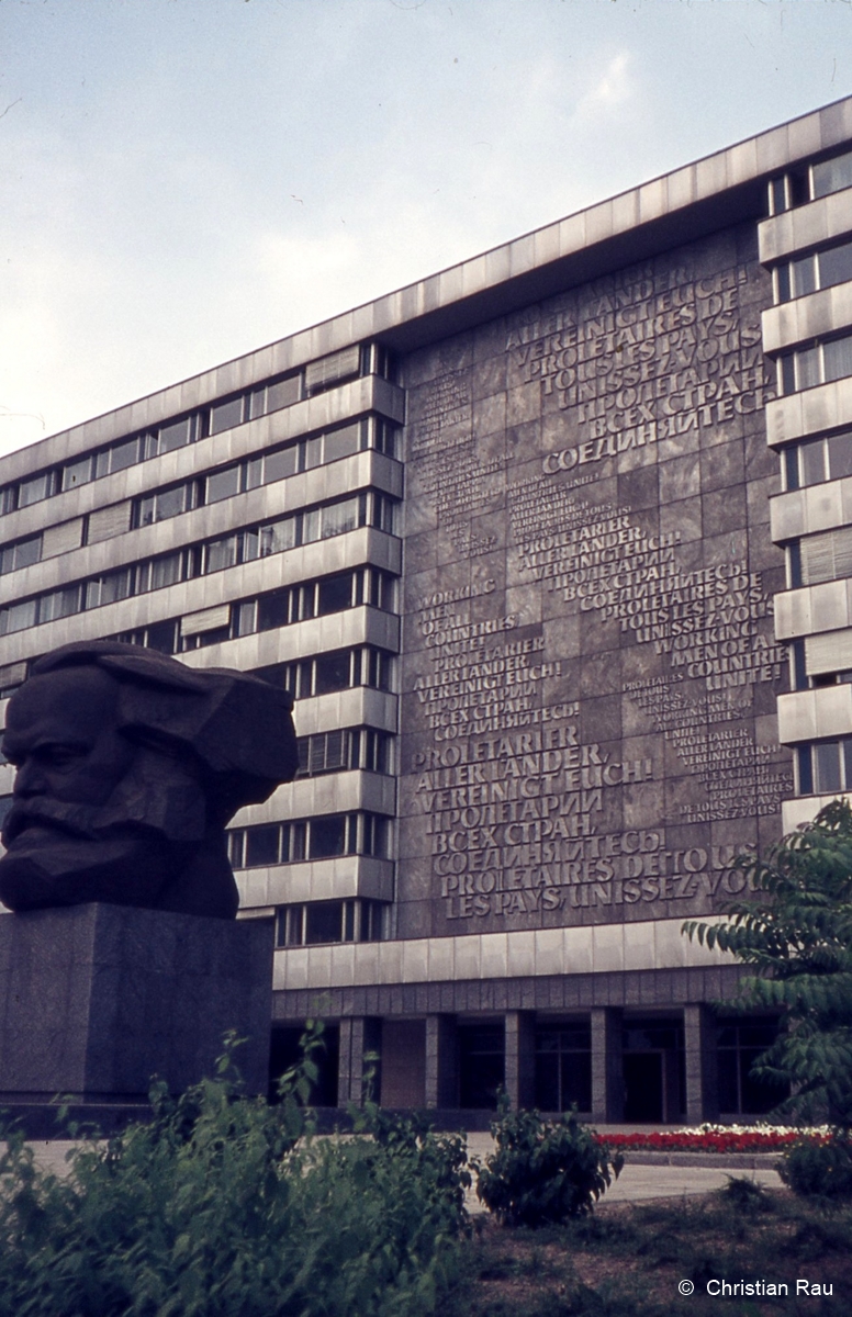 Karl-Marx-Stadt (Chemnitz) - été 1973 - CR