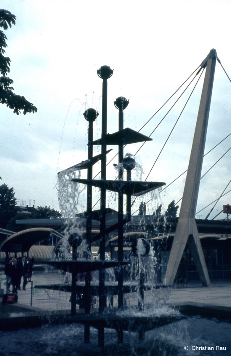 La gare routiére de Karl-Marx-Stadt en 1973