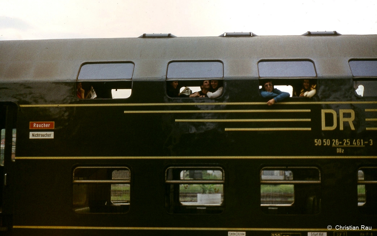 Train régional à étage, en 1972 - CR