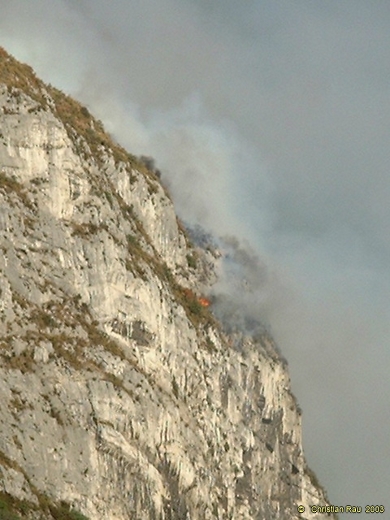 Incendie du Néron, juillet 2003
