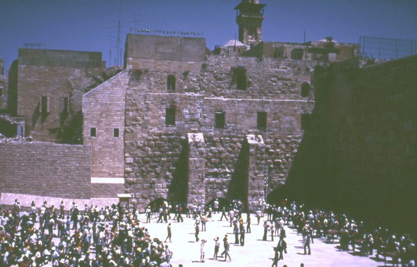 Jérusalem : le mur des lamentations