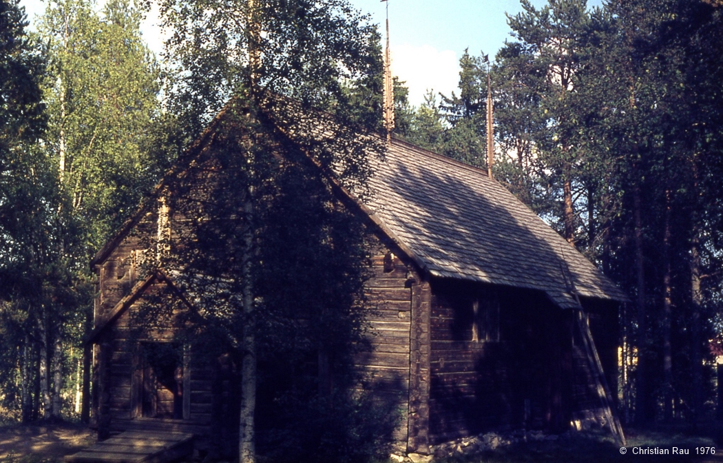 L'église en bois de Sodankylä