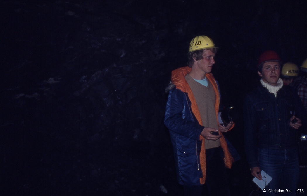 Dans les galeries minières de Kiruna