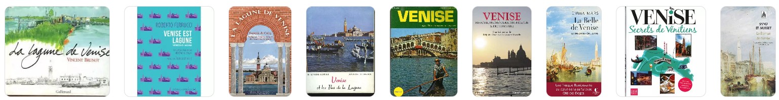 Bandeau livres Venise (exemples) 1