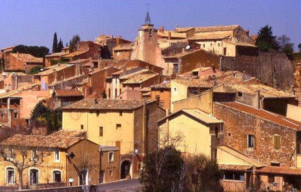 Le village d'ocres de Roussillon