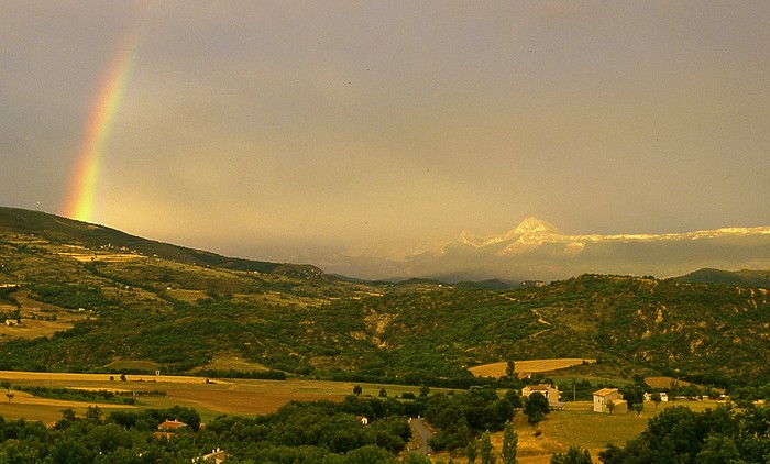 Orage sur les Alpes de Digne (Cheval Blanc...)