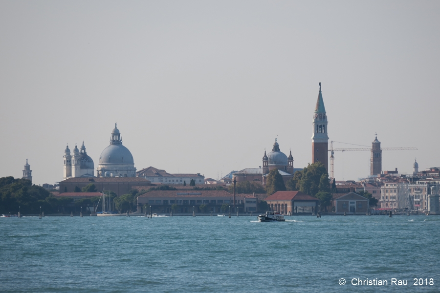 Venise depuis le Lido