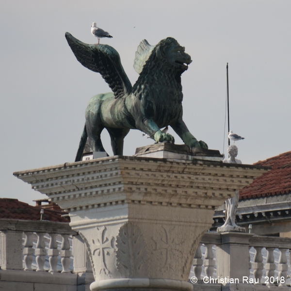 Lion de Saint-Marc (colonnes de la Piazzetta)