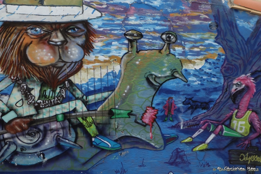 Street  Art  à  Arles  - C. Rau ,  avril 2022