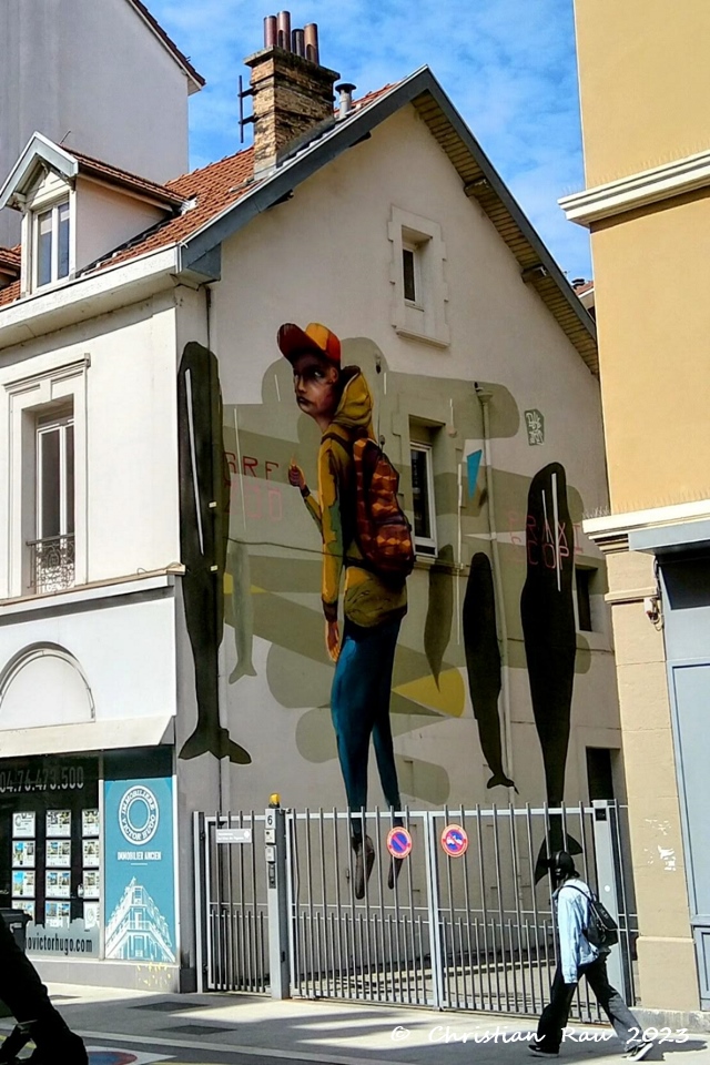 Street art cours Berriat - mars 2023 - CR
