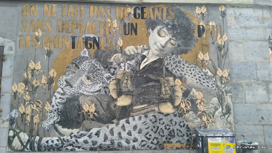 Strret Art à Grenoble, (Très-Cloître) juin 2022 (C .