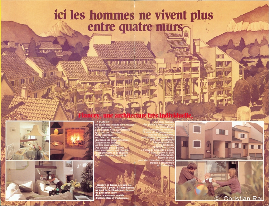 Publicité pour la ZAC de Francey en 1980
