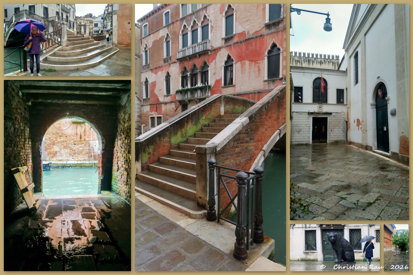 Au Castello sous la pluie