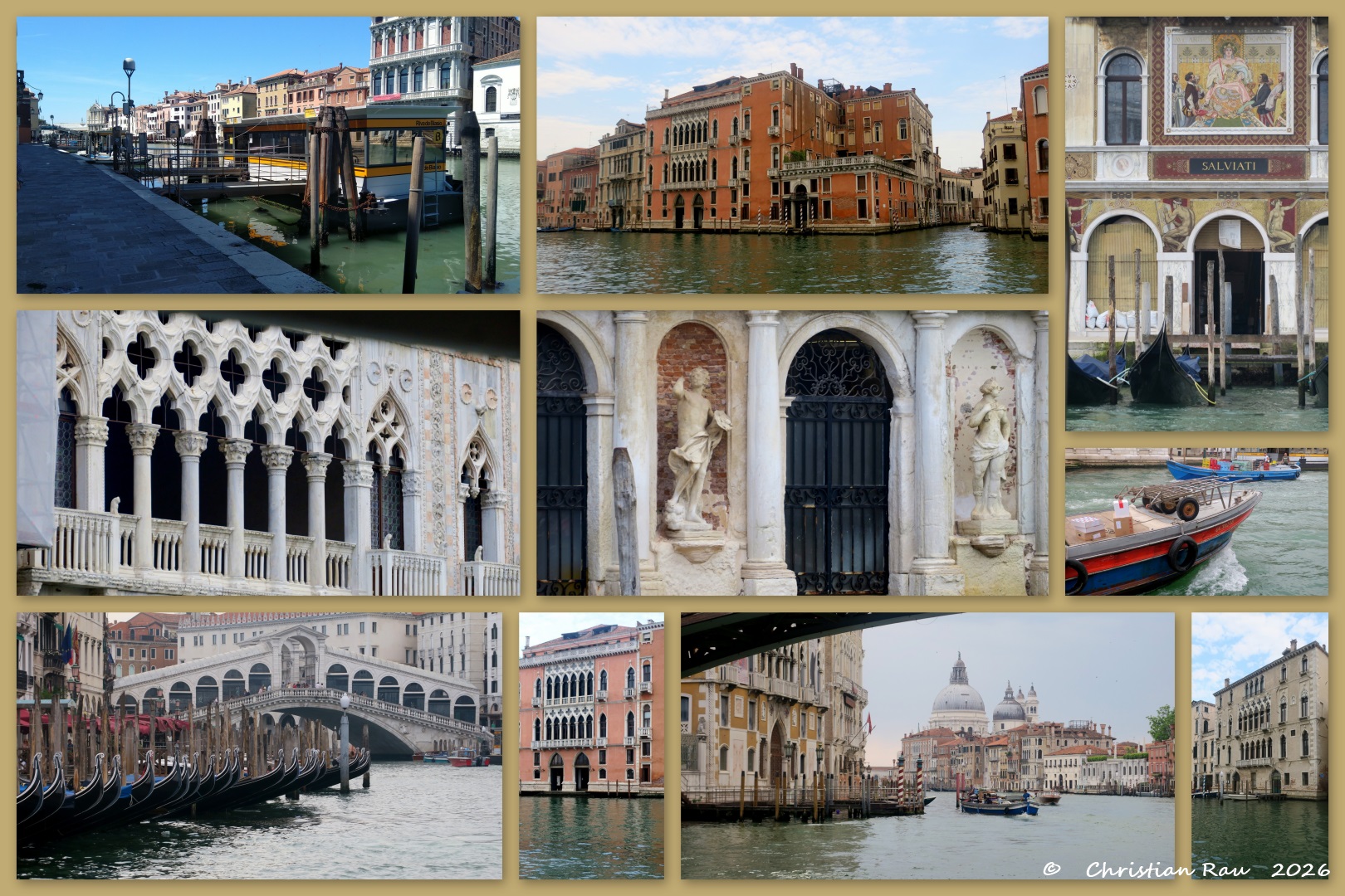 Quelques palais du Grand Canal...