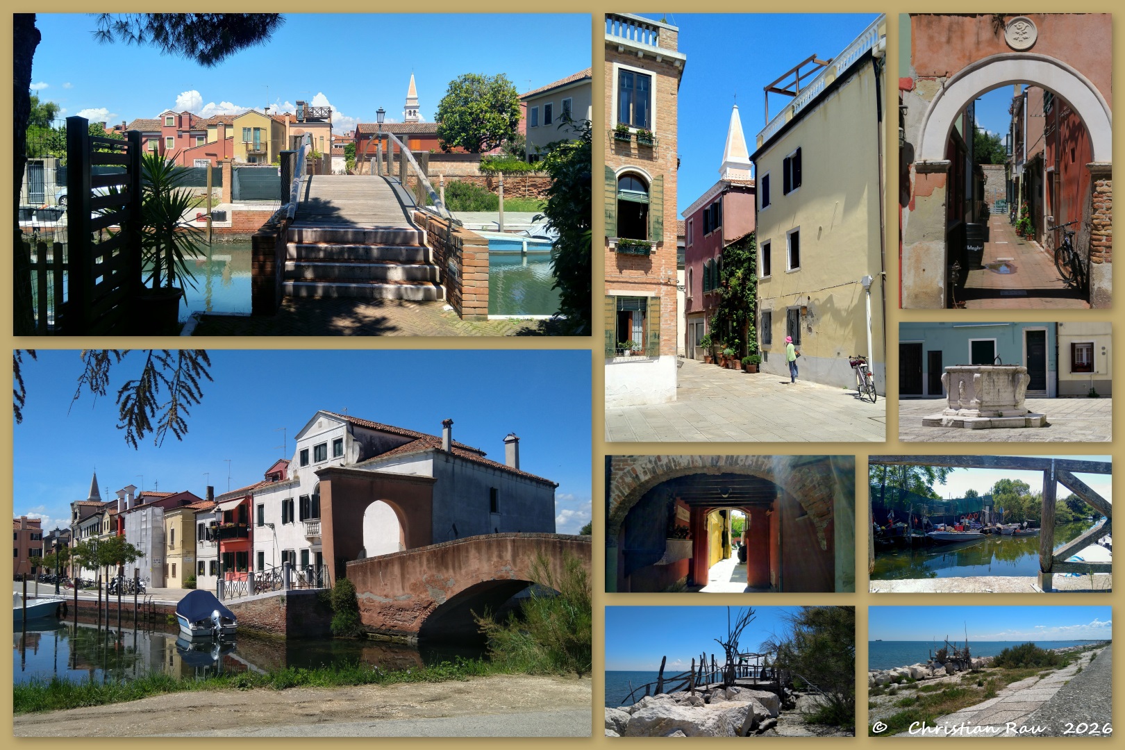 Malamoccoet ses Murazzi (digues du cordon littoral)